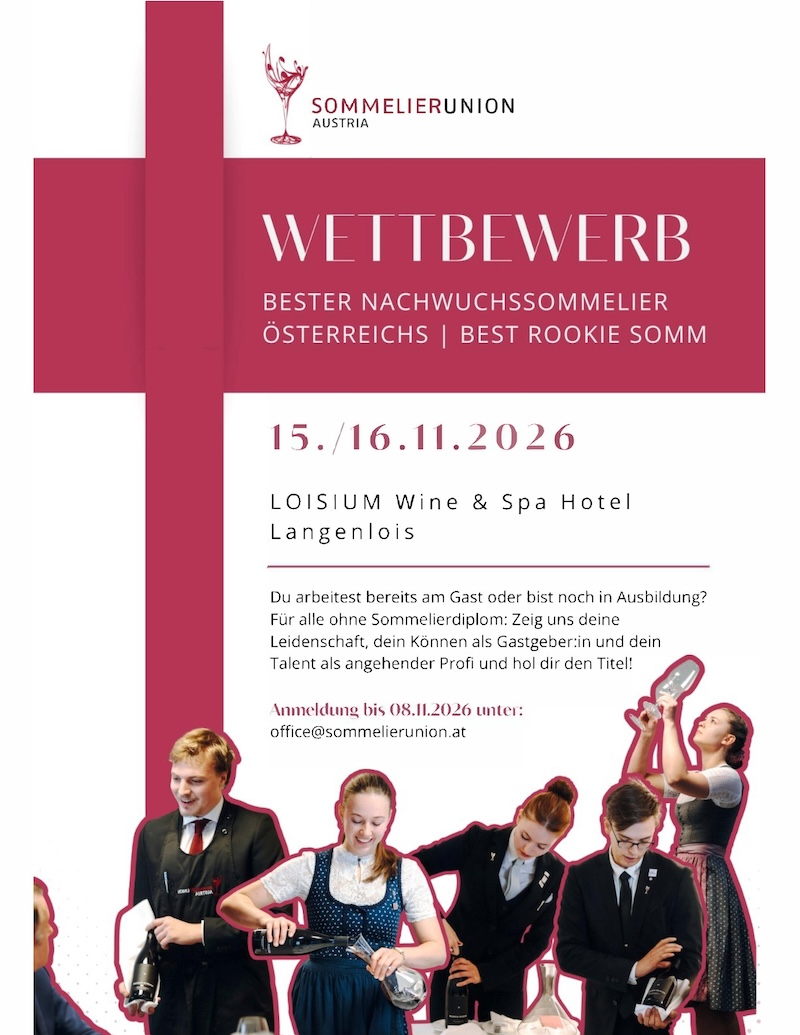Bester Nachwuchs Sommelier 2026 NL